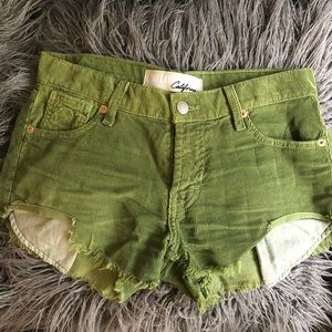 Corduroy Cutoffs